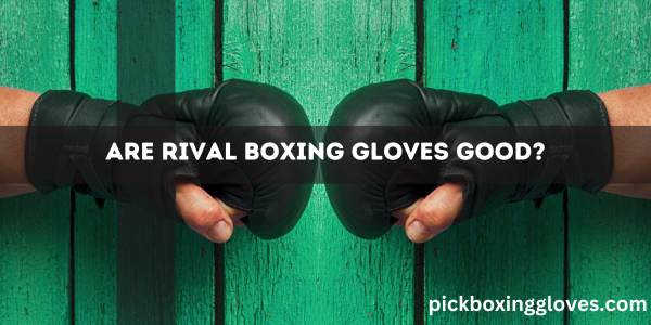 Are Rival Boxing Gloves Good?