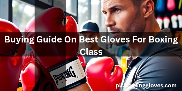 Buying Guide On Best Gloves For Boxing Class